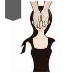 Posición de las manos en la frente, reiki
