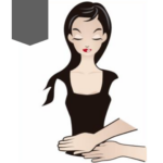 Posición de las manos en el ombligo, reiki